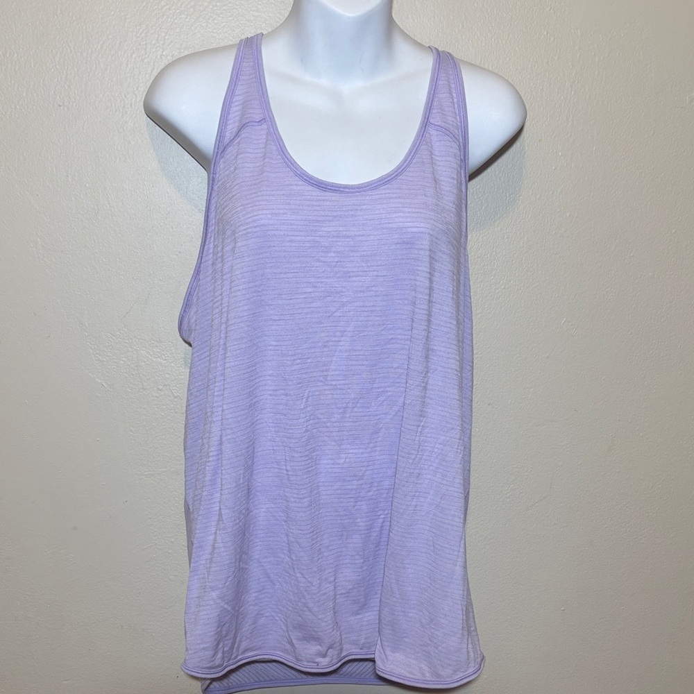 lululemon athletica Light Lavender Scoop Tank